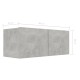 Betonszürke forgácslap tv-szekrény 80 x 30 x 30 cm