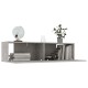 Betonszürke forgácslap tv-szekrény 120 x 30 x 30 cm Betonszürke forgácslap tv-szekrény 120 x 30 x 30 cm