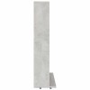Betonszürke forgácslap cd-tartó szekrény 100 x 23 x 89,5 cm