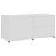 Fehér forgácslap tv-szekrény 80 x 34 x 36 cm Fehér forgácslap tv-szekrény 80 x 34 x 36 cm