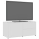 Fehér forgácslap tv-szekrény 80 x 34 x 36 cm Fehér forgácslap tv-szekrény 80 x 34 x 36 cm