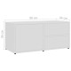 Fehér forgácslap tv-szekrény 80 x 34 x 36 cm Fehér forgácslap tv-szekrény 80 x 34 x 36 cm