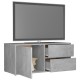 Betonszürke forgácslap tv-szekrény 80 x 34 x 36 cm
