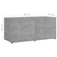Betonszürke forgácslap tv-szekrény 80 x 34 x 36 cm