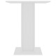 Fehér forgácslap bisztróasztal 60 x 60 x 75 cm