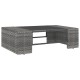 5 részes szürke polyrattan kerti ülőgarnitúra 5 részes szürke polyrattan kerti ülőgarnitúra