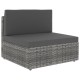 5 részes szürke polyrattan kerti ülőgarnitúra 5 részes szürke polyrattan kerti ülőgarnitúra