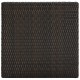 Barna polyrattan kerti bárasztal 60,5 x 60,5 x 110,5 cm Barna polyrattan kerti bárasztal 60,5 x 60,5 x 110,5 cm