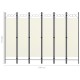 Krémfehér 6 paneles paraván 240 x 180 cm Krémfehér 6 paneles paraván 240 x 180 cm