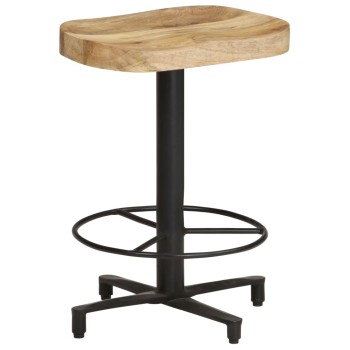 2 db tömör mangófa bárszék 52 cm
