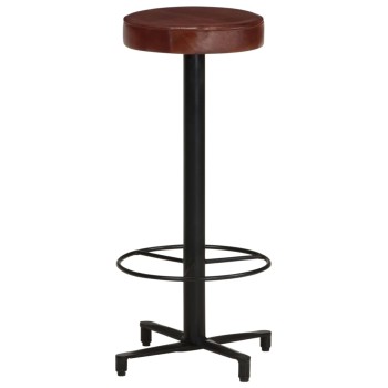2 db valódi bőr bárszék 76 cm