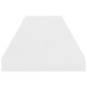 4 db magasfényű fehér mdf fali polc 90 x 23,5 x 3,8 cm 4 db magasfényű fehér mdf fali polc 90 x 23,5 x 3,8 cm