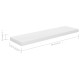 4 db magasfényű fehér mdf fali polc 90 x 23,5 x 3,8 cm 4 db magasfényű fehér mdf fali polc 90 x 23,5 x 3,8 cm