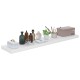 2 db magasfényű fehér mdf fali polc 120 x 23,5 x 3,8 cm 2 db magasfényű fehér mdf fali polc 120 x 23,5 x 3,8 cm