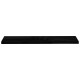 4 db magasfényű fekete mdf fali polc 120 x 23,5 x 3,8 cm 4 db magasfényű fekete mdf fali polc 120 x 23,5 x 3,8 cm