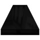 4 db magasfényű fekete mdf fali polc 120 x 23,5 x 3,8 cm 4 db magasfényű fekete mdf fali polc 120 x 23,5 x 3,8 cm