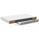 2 db fehér mdf fali polc 50 x 23 x 3,8 cm 2 db fehér mdf fali polc 50 x 23 x 3,8 cm