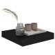 2 db fekete mdf fali polc 23 x 23,5 x 3,8 cm 2 db fekete mdf fali polc 23 x 23,5 x 3,8 cm