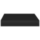 2 db fekete mdf fali polc 23 x 23,5 x 3,8 cm 2 db fekete mdf fali polc 23 x 23,5 x 3,8 cm