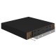 2 db fekete mdf fali polc 23 x 23,5 x 3,8 cm 2 db fekete mdf fali polc 23 x 23,5 x 3,8 cm