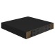 2 db fekete mdf fali polc 23 x 23,5 x 3,8 cm 2 db fekete mdf fali polc 23 x 23,5 x 3,8 cm