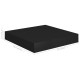 2 db fekete mdf fali polc 23 x 23,5 x 3,8 cm 2 db fekete mdf fali polc 23 x 23,5 x 3,8 cm
