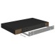 2 db fekete mdf lebegő fali polc 40 x 23 x 3,8 cm 2 db fekete mdf lebegő fali polc 40 x 23 x 3,8 cm