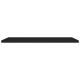 2 db fekete mdf fali polc 120 x 23,5 x 3,8 cm 2 db fekete mdf fali polc 120 x 23,5 x 3,8 cm