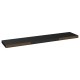 2 db fekete mdf fali polc 120 x 23,5 x 3,8 cm 2 db fekete mdf fali polc 120 x 23,5 x 3,8 cm