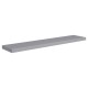 2 db szürke mdf fali polc 120 x 23,5 x 3,8 cm 2 db szürke mdf fali polc 120 x 23,5 x 3,8 cm