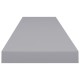 2 db szürke mdf fali polc 120 x 23,5 x 3,8 cm 2 db szürke mdf fali polc 120 x 23,5 x 3,8 cm