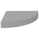 2 db szürke mdf lebegő sarokpolc 25 x 25 x 3,8 cm 2 db szürke mdf lebegő sarokpolc 25 x 25 x 3,8 cm