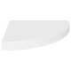 Fehér mdf lebegő sarokpolc 35 x 35 x 3,8 cm Fehér mdf lebegő sarokpolc 35 x 35 x 3,8 cm