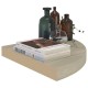 4 db tölgyszínű mdf lebegő sarokpolc 35 x 35 x 3,8 cm 4 db tölgyszínű mdf lebegő sarokpolc 35 x 35 x 3,8 cm