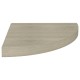 4 db tölgyszínű mdf lebegő sarokpolc 35 x 35 x 3,8 cm 4 db tölgyszínű mdf lebegő sarokpolc 35 x 35 x 3,8 cm