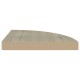 4 db tölgyszínű mdf lebegő sarokpolc 35 x 35 x 3,8 cm 4 db tölgyszínű mdf lebegő sarokpolc 35 x 35 x 3,8 cm