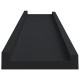 2 db fekete mdf szegélypolc képkeretekhez 40 x 9 x 3 cm 2 db fekete mdf szegélypolc képkeretekhez 40 x 9 x 3 cm