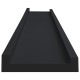 2 db fekete mdf szegélypolc képkeretekhez 80 x 9 x 3 cm 2 db fekete mdf szegélypolc képkeretekhez 80 x 9 x 3 cm