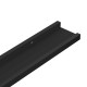 2 db fekete mdf szegélypolc képkeretekhez 80 x 9 x 3 cm 2 db fekete mdf szegélypolc képkeretekhez 80 x 9 x 3 cm