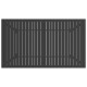Antracitszürke acél kerti asztal 140 x 80 x 72 cm Antracitszürke acél kerti asztal 140 x 80 x 72 cm