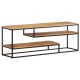 Tömör akácfa tv-szekrény 130 x 30 x 45 cm Tömör akácfa tv-szekrény 130 x 30 x 45 cm