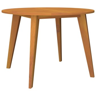 Tömör akácfa kerti asztal ø110 x 75 cm