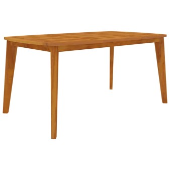 Tömör akácfa kerti asztal 160 x 90 x 75 cm