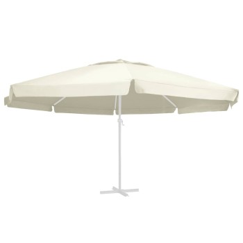 Homokszínű kültéri napernyőponyva 610 cm