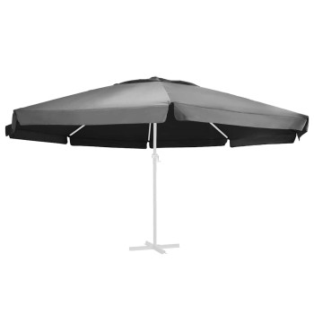 Antracitszürke kültéri napernyőponyva 610 cm