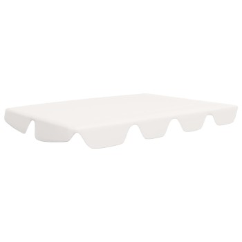 Fehér csere ponyva kerti hintaágyhoz 150/130 x 105/70 cm