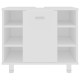 Fehér forgácslap fürdőszobaszekrény 60 x 32 x 53,5 cm