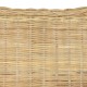 Kétszemélyes természetes rattan és vászon kanapészett Kétszemélyes természetes rattan és vászon kanapészett