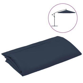 Kék konzolos napernyőponyva 350 cm