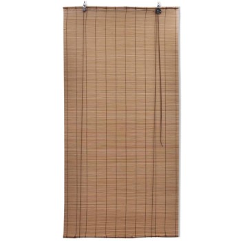 2 db barna bambusz redőny 120 x 220 cm